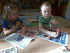 ilustracja do wpisu 
TYGRYSKI - na grzybobraniu