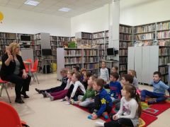 ilustracja do wpisu 
MĄDRE SÓWKI - zajęcia patriotyczne w bibliotece