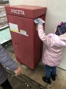 ilustracja do wpisu 
MALEŃSTWA- wysyłają świąteczne kartki