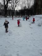 ilustracja do wpisu 
TYGRYSKI - zabawy na śniegu