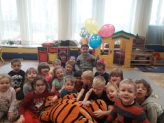 ilustracja do wpisu 
TYGRYSKI - urodziny Leosia