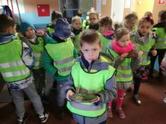 ilustracja do wpisu 
MĄDRE SÓWKI - zwiedzają stadion BOSiR