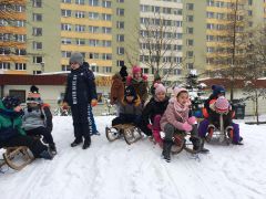 ilustracja do wpisu 
MĄDRE SÓWKI - zimowe zabawy