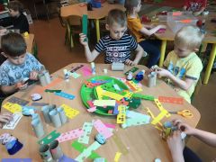 ilustracja do wpisu 
MĄDRE SÓWKI - praca przestrzenna