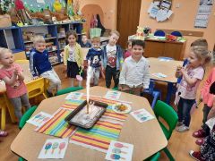 ilustracja do wpisu 
TYGRYSKI - wspomnienia z urodzin Robercika