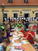 ilustracja do wpisu 
KRÓLICZKI, KŁAPOUSZKI, MĄDRE SÓWKI - tworzą ,, Galerię malarstwa dziecięcego"