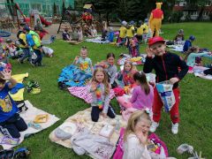 ilustracja do wpisu 
MĄDRE SÓWKI - piknik pod chmurką