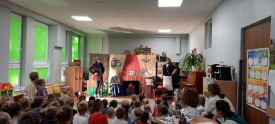 ilustracja do wpisu 
,, TADEK NIEJADEK " - teatrzyk