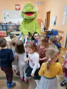 ilustracja do wpisu 
TYGRYSKI - spotkanie z Dinusiem