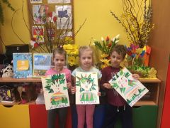 ilustracja do wpisu 
KŁAPOUSZKI - portret Pani Wiosny