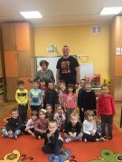 ilustracja do wpisu 
TYGRYSKI, PUCHATKI,- spotkanie z mistrzem olimpijskim p. Wojciechem Nowickim