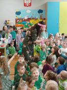 Przyjście Pani Wiosny do przedszkola.