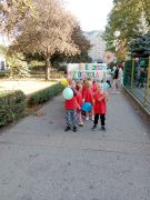 Dzieci podczas marszu