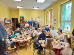 Poczęstunek po występie 